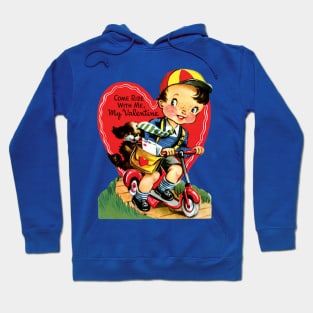 Retro Valentine's Day Heart Hoodie